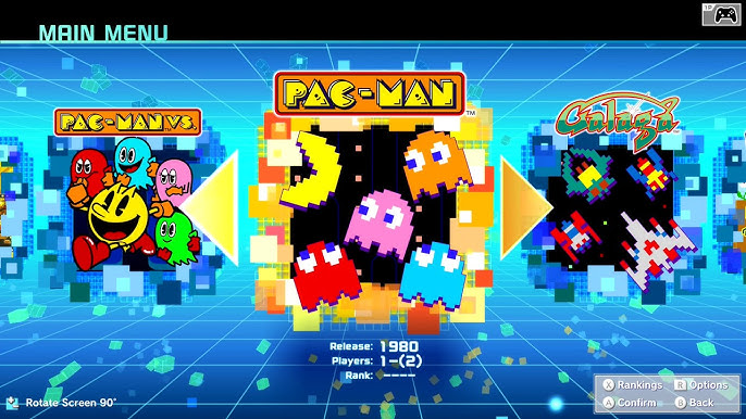 PAC-MAN MUSEUM + - Switch - Mídia Física - VNS Games - Seu próximo jogo  está aqui!