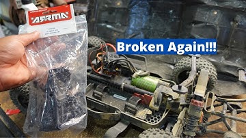 FIXING and then BREAKING my 4s Arrma Senton!!!!