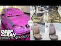 Deep Cleaning a Dirty Car Ibiza | Clean With My Girlfriend Detailing Transformation !