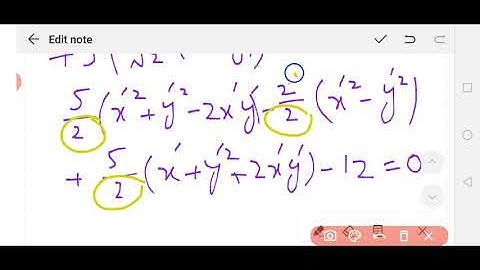 Conic Section Ellipse Equation Ex 6.1 Question 19 & 20 calculus by SM YOUSAF