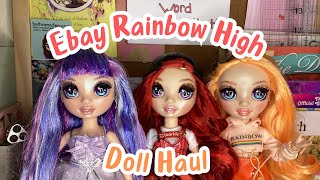 🌈 eBay Rainbow High Doll Haul