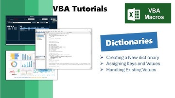 Excel VBA Dictionaries | Adding Keys and Items to Dictionary