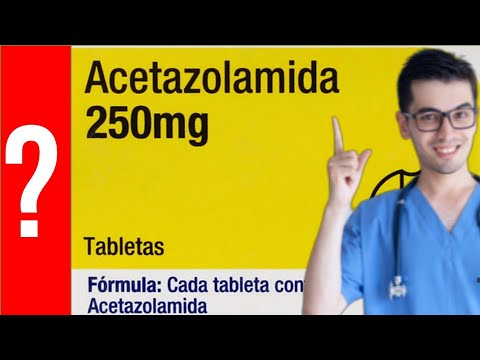 ACETAZOLAMIDA: para que sirve la Acetazolamida | Y MAS!! 💊 🔴 Glaucoma, Epilepsia