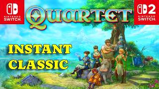 Quartet - Retro Type RPG Review on Nintendo Switch 1&2