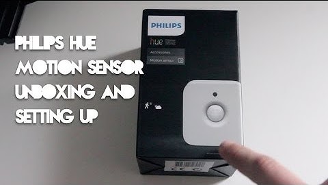 Philips Hue Motion Sensor - Unboxing and Set Up Tutorial