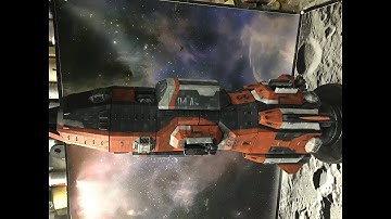 The Expanse Rocinante (Notinante) 3D print with full interiors!