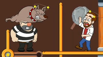 Home Pin - HARD LEVEL 17-22 (Take Down Enemies) | Pin Pulling game