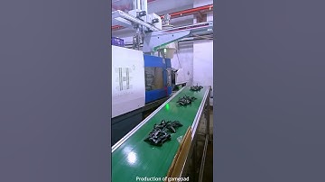 ZHENHUA injection molding machine for gamepad making #machine #gamepad #games