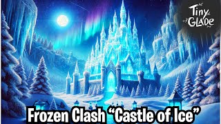 Crafting Frozen Clash "Castle Of Ice" | Tiny Glade | The Most Relaxing Game screenshot 5