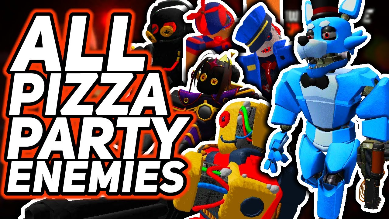 ALL PIZZA PARTY ENEMIES Tower Defense Simulator YouTube ALL PIZZA PARTY ENEMIES Tower Defense Simulator YouTube