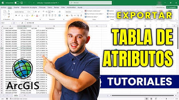 exportar tabla de atributos al excel desde el arcgis