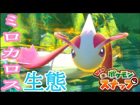 3分で分かる ミロカロスの生態 ポケモンスナップ Youtube