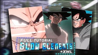 How To Make Glow Elements In Alight Motion + XML | Glow Elements Tutorial | Alight Motion Tutorial