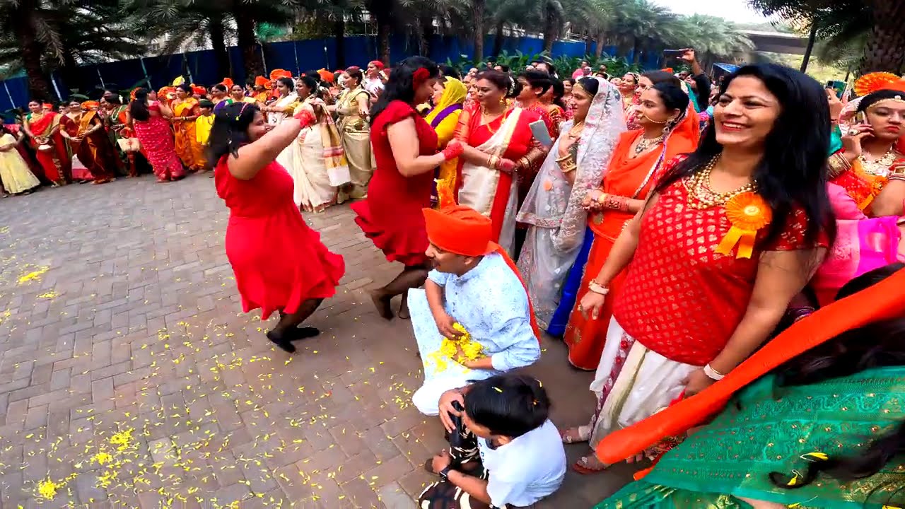 DANCE PERFORMANCE  ON GUDI PADWA AT  LODHA AMARA