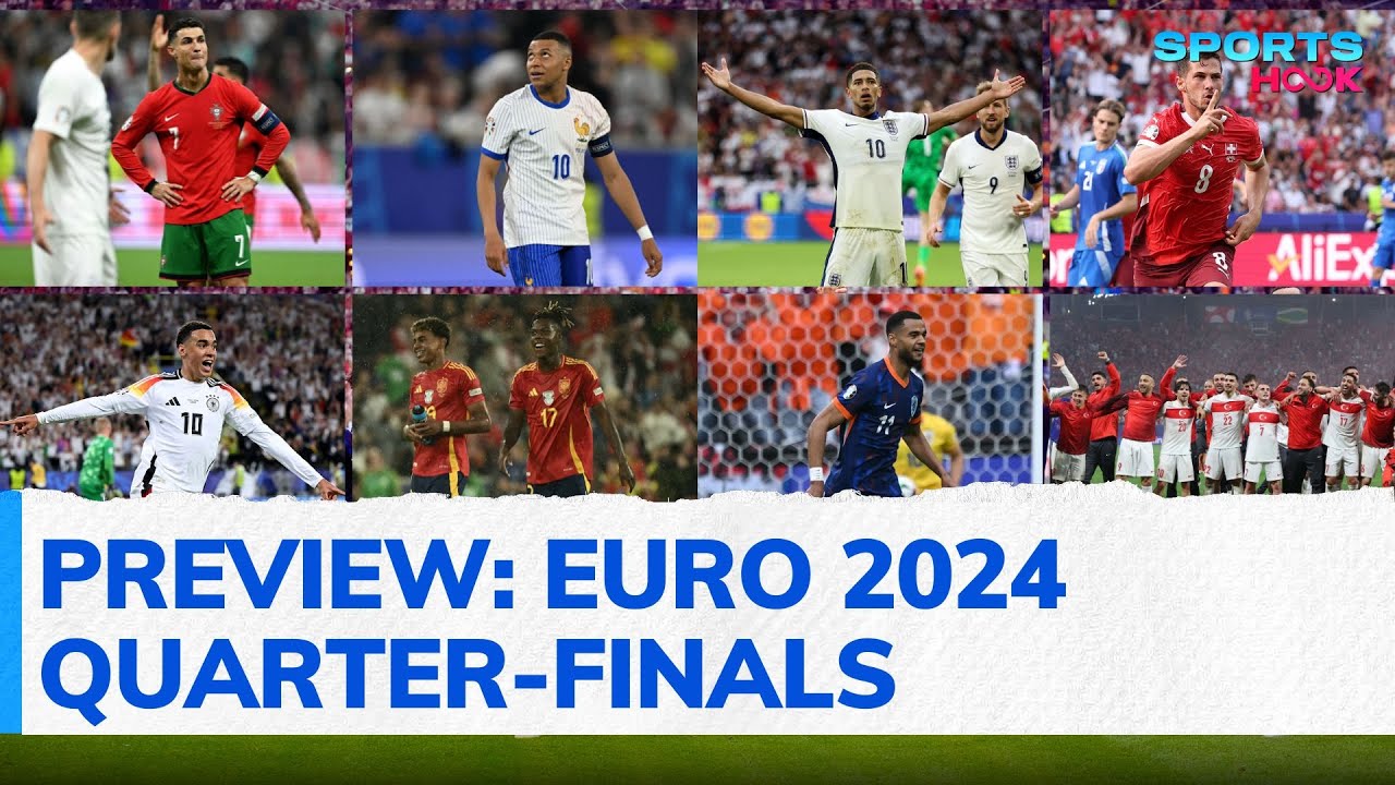Euro 2024 Quarter-Finals: Spain v Germany, France v Portugal, England v ...