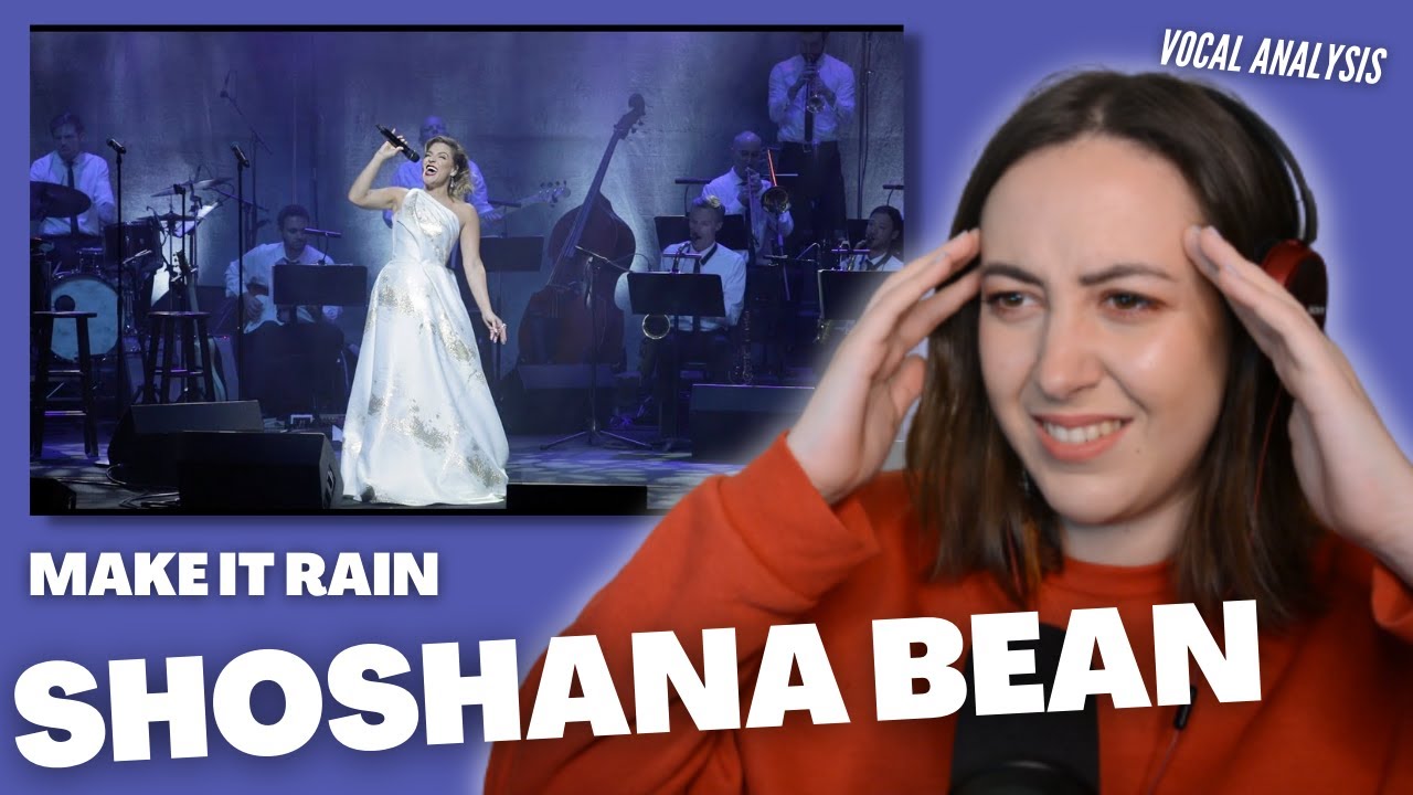 ШОШАНА БИН: Make It Rain (Live) | Реакция преподавателя вокала (и анализ) | Дженнифер Глатцхофер