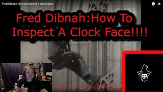 American Reacts to Fred Dibnah Inspecting a Clock Face!!!!!