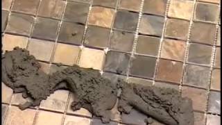 Thi công gạch lát nền Mosaic cho nhà tắm