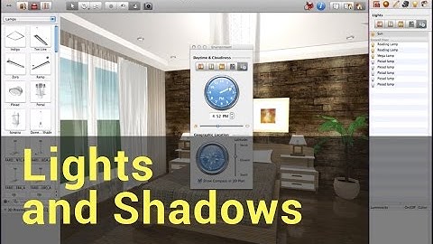 Live Interior 3D Tutorials - Lights and Shadows