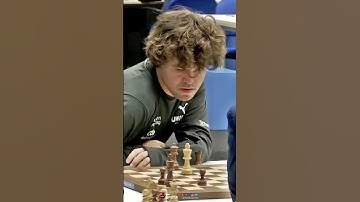 Why did Magnus Carlsen SMILE? #shorts