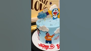 Thumbnail of Doraemon cake design| Doraemon cake decoration| Doraemon cake Doraemon cake | Doraemon cartoon|