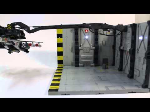 Launching hangar