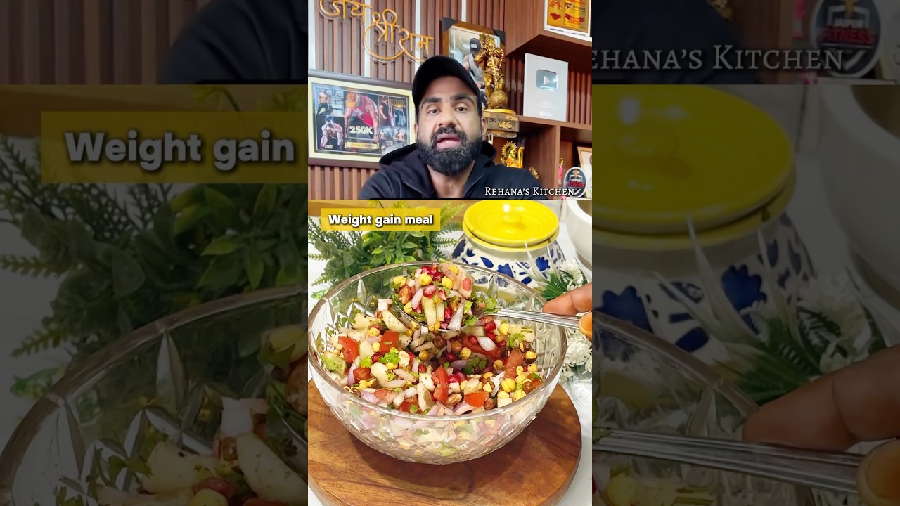 High protein Salad For Weight Gain | Nitesh Soni | 