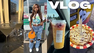 WEEKLY VLOG! CREATING CONTENT + TRYING NEW STARBUCKS DRINK + GREEK FEST + DINNER &amp;MORE | CACHEAMONET