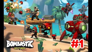 Bombastic Brothers - Game đi cảnh Contra mới nhất - Part.1 screenshot 4