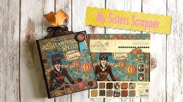 Graphic 45 Steampunk Spells POP Up Folio