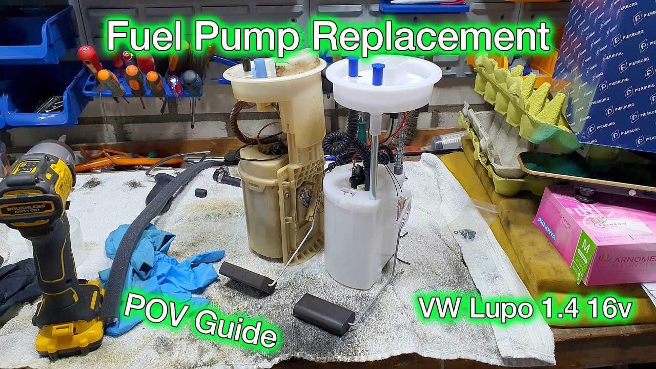 🔧 Replacing the Low Pressure Fuel Pump on a VW Lupo 1.4 16V (AHW