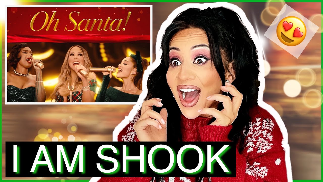 Вокал Тренер РЕАКТЫ к OH SANTA Мэрайя Кэри, Ариана Гранде Дженнифер Hudson  Люсия Sinatra