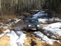 Green Jimny &amp; russian mud