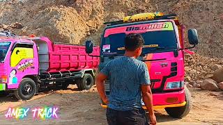 🌏 DumpTruck vs Excavator // 🇮🇩Pengerukan Batuan Besar