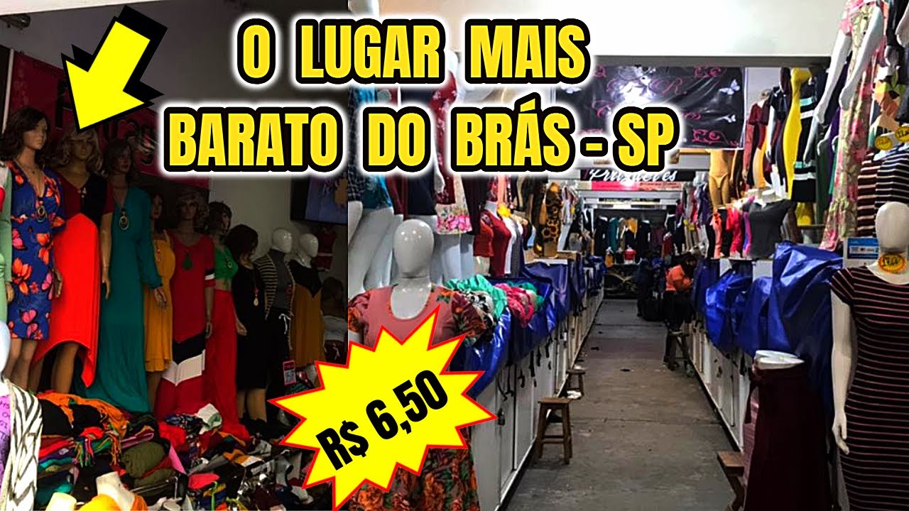 BRÁS SP Ao VIVO VEJA AS ROUPAS BARATAS No Shopping All Brás São