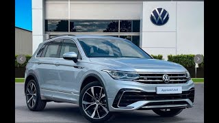 Approved Used Volkswagen Tiguan R-Line 1.5 Tsi Dsg Reflex Silver Wrexham Volkswagen