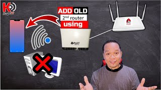 Add an OLD PLDT ISP router as an Access Point, WiFi extender, and WiFi booster using Phone screenshot 3