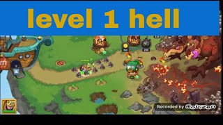 King of Defense 2 Level 1 Hell | King of Defense 2 Epic TD screenshot 4