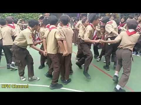 KESERUAN BERMAIN TANGAN PERSAHABATAN #hutpramuka #scoutgaming