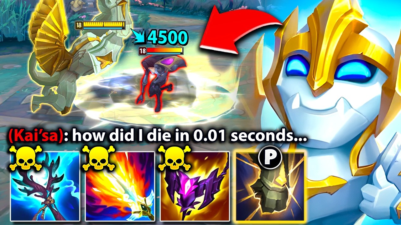 I BROKE THE ENEMY TEAM'S MENTAL WITH 955 AP GALIO (4000+ DAMAGE INSTANTLY)