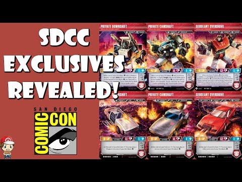 SDCC Exclusive Omnibots Revealed! (Comic Con Booster Pack)