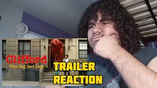 Clifford The Big Red Dog official trailer reaction