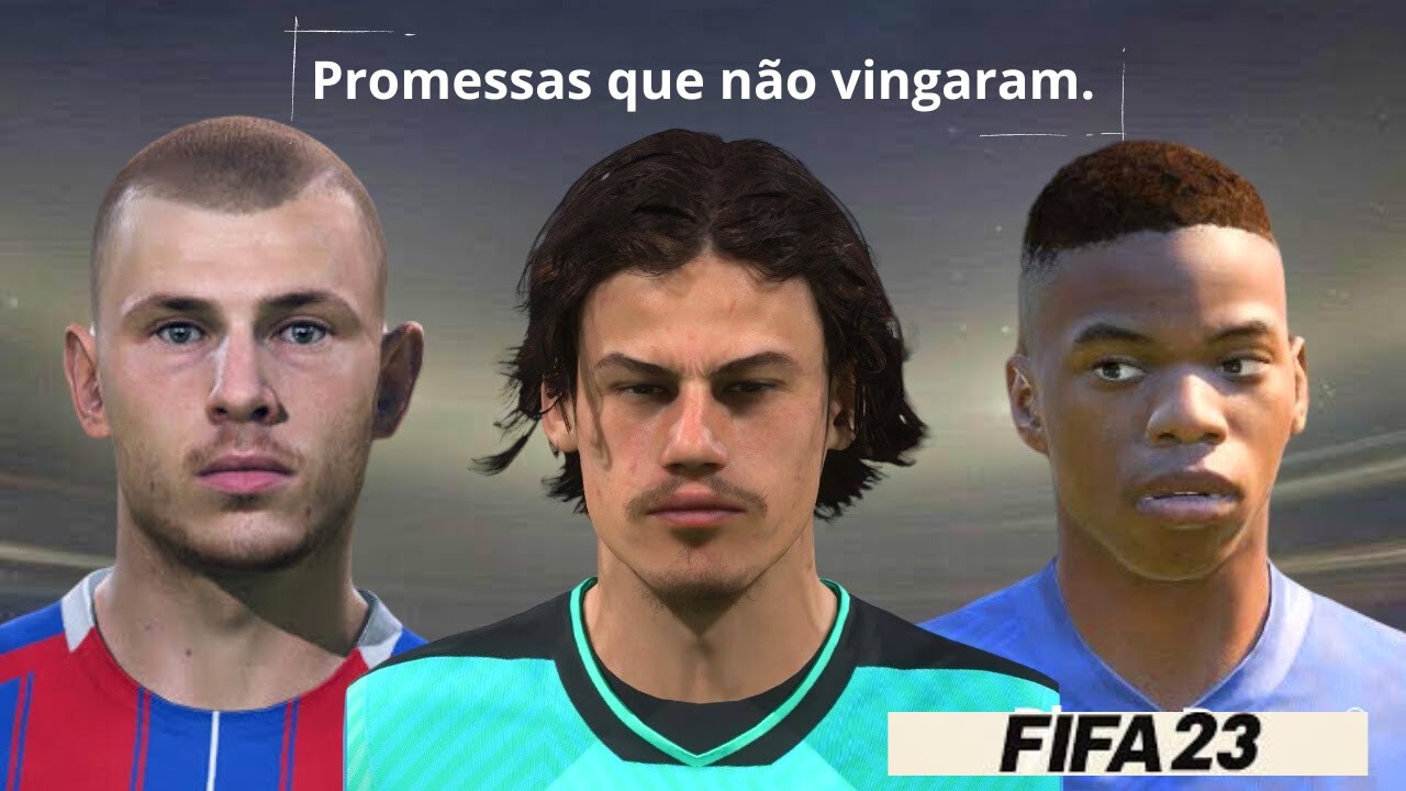 FIFA 23 : PROMESSAS QUE NÃO VINGARAM COM FACE REAL para o seu MODO CARREIRA  