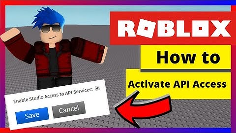 How to Enable API Services In Roblox (2020)