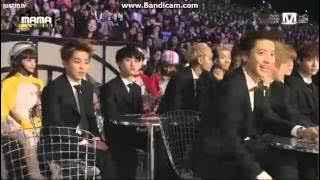 131122 MAMA- #7  LOL EXO Chanyeol reaction