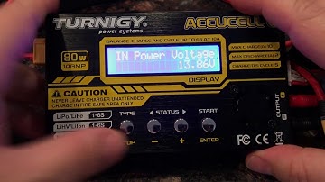 How to charge a lipo on a Turnigy Accucell 6