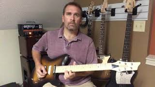 T Hawk Demo KB Custom Guitars
