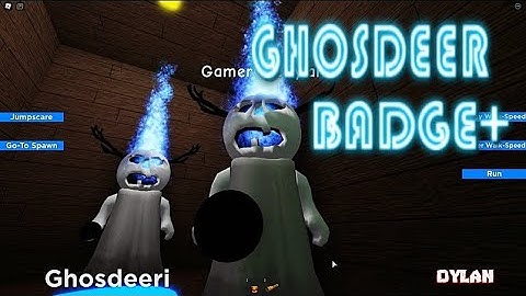LIMITED ! How to get “GHOSDEERI” BADGE + GHOST DEER MORPH/SKIN in PIGGY RP 2  ROBLOX
