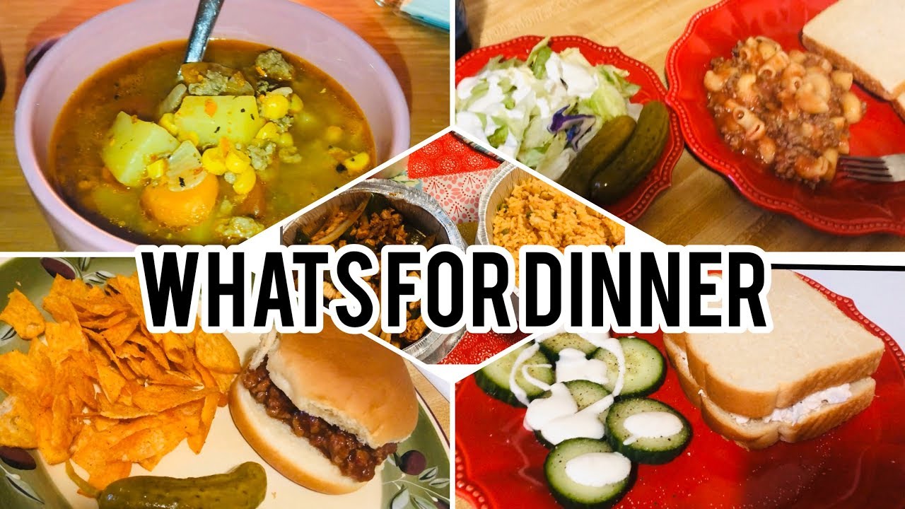 What’s for dinner, quick easy meals - YouTube