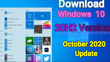 How To Download Windows 10  20H2 version October Update 2020(VERSION 20H2)